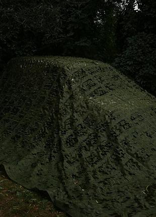 Сетка маскировочная тактическая военная маскирующая для маскировки техники militex...