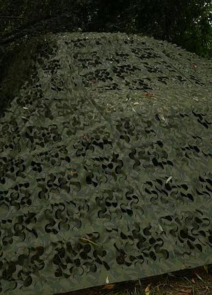 Сетка маскировочная тактическая военная маскирующая для маскировки техники militex...