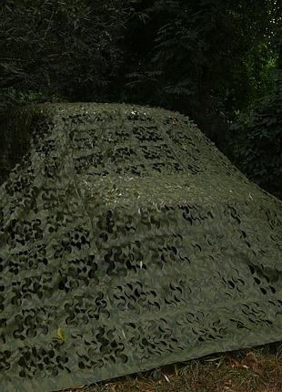 Сетка маскировочная тактическая военная маскирующая для маскировки техники militex...