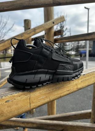 Кросівки reebok zig kinetica (black)3 фото