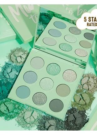 Палетка теней colourpop mint to be