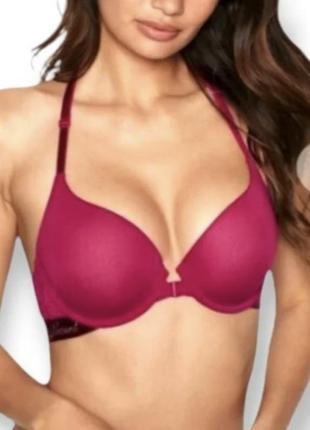 Шикарный бюстгальтер пуш-ап застежка спереди victoria’s secret 32d