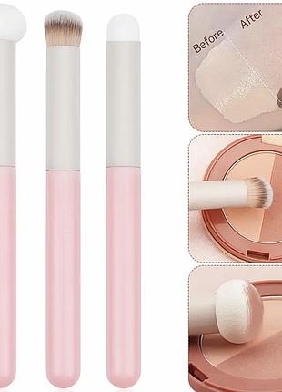 Набір пензлів для макіяжу 3 шт