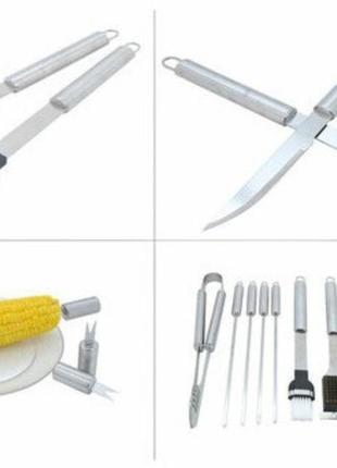 Набор для гриля и барбекю grill meister -18 предметов(германия).