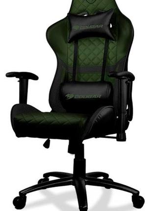 Крісло для геймерів cougar armor one x dark green2 фото