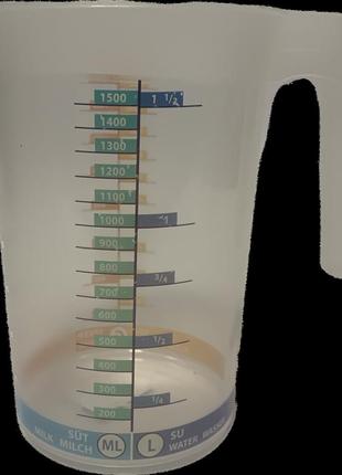 Мірний стакан damla 1,75 л