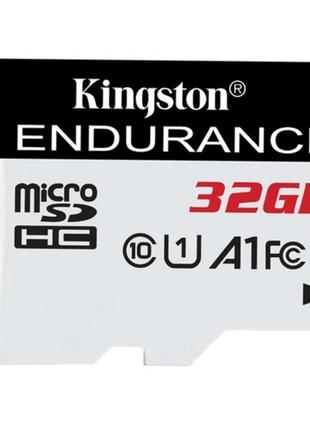 Карта пам`яті microsdhc  32gb uhs-i class 10 kingston high endurance r95/w30mb/s (sdce/32gb)