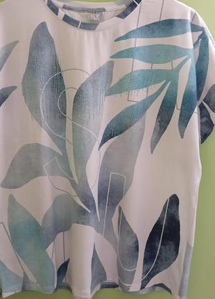 Блуза трикотажна літня футболка з камінням