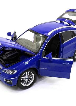 Игрушечная машинка металлическая bmw x6