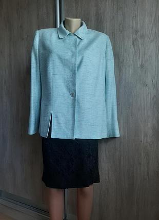 Roberto quaglia шикарний дизайнерський шовковий жакет