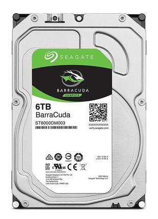 Накопичувач hdd sata 6.0tb seagate barracuda 256mb (st6000dm003)