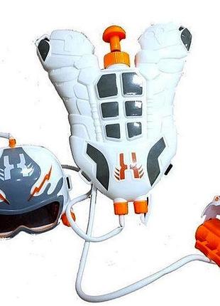 Набір водного орузія 3 в 1 super hero water blaster pack