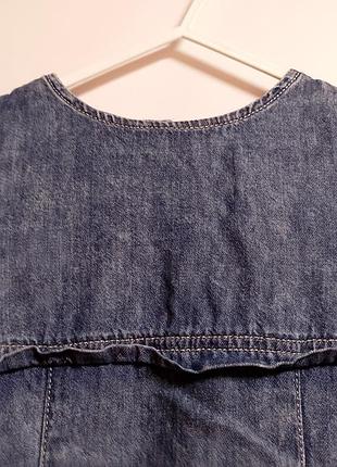 Джинсовое платье девочке 1.5-2 рочки #824#2 фото
