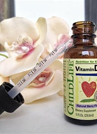 🔆вітамін д3 (vitamin d3) 🔆childlife, 29.6 мл. 10/26