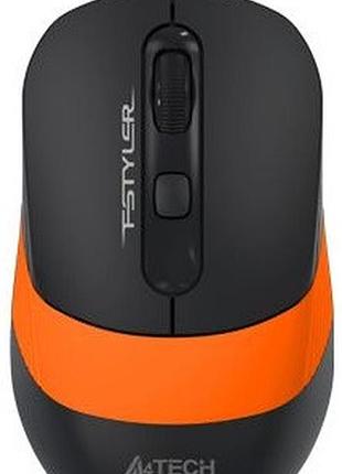 Миша a4tech fm10 black/orange