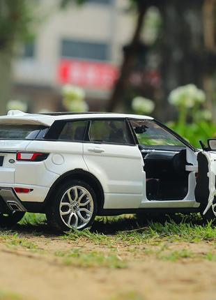 Машинка металлическая range rover evoque hse 2017 6
