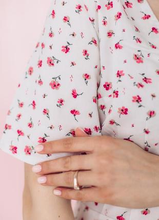 Сукня літо котон міні cotton натуральний склад якісні матеріали4 фото