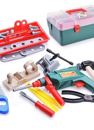 Набір інструментів дитячий маленький столяр