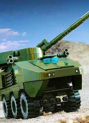 Конструктор военная техника бронетранспортер «атаман» xingbao 342 деталей