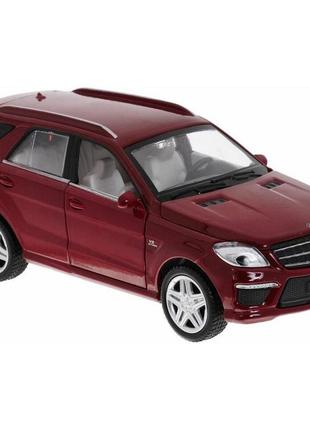 Іграшкова металева моделька mercedes-benz ml 63 amg