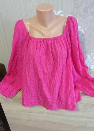 Блуза блузка на шикарні форми батал