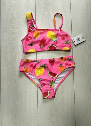 Купальник для девочки розовый фрукты primark 128, 134, 140, 146, 152, 158, 164, 166см