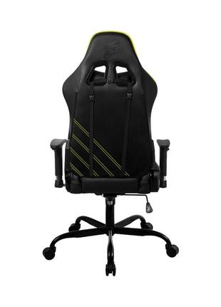Крісло для геймерів 1stplayer s02 black-yellow2 фото