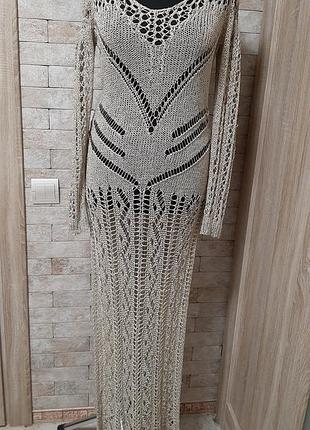 Довга сукня 👗 кроше