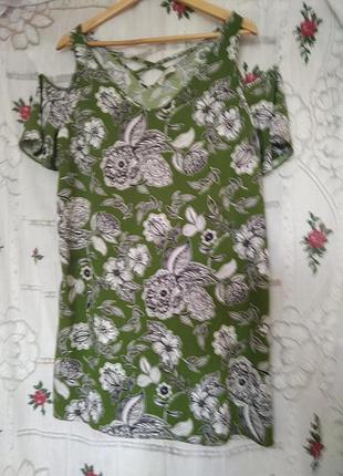 Супер платье яркое р.16,100%вискоза,шри-ланка"papaya"