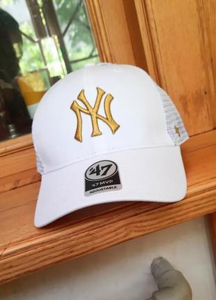 Бейсболка кепка тракер new york yankees (usa) mlb nba nhl nfl new era