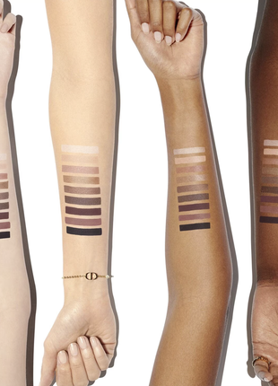 Палетка тіней dior backstage eyeshadow palette 001 nude essentials