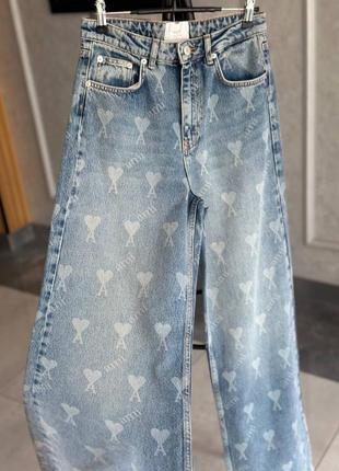 Джинсы в стиле ami2 фото