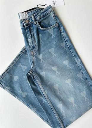 Джинсы в стиле ami5 фото