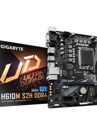 Материнська плата gigabyte h610m s2h v2 ddr4 socket 1700