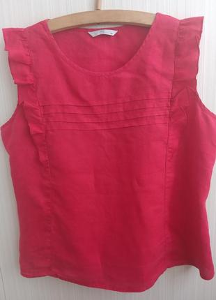 Льняна майка топ