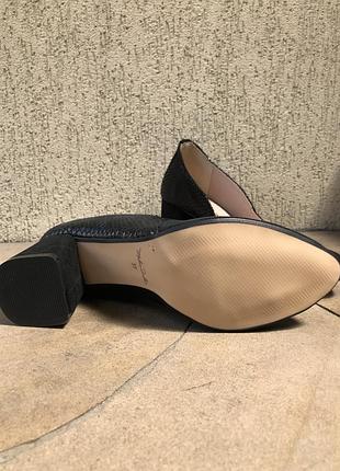 Новые замшевые туфли 37 р женские весенние осенние летние на каблуке 6 см