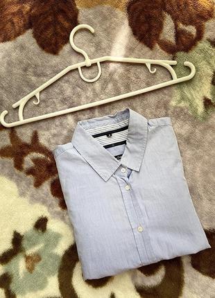 Новая рубашка женская massimo dutti оригинал в полоску легкая нюанс