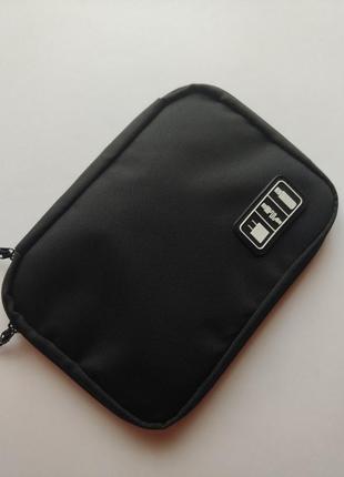 Органайзер для проводів кабелів повербанків