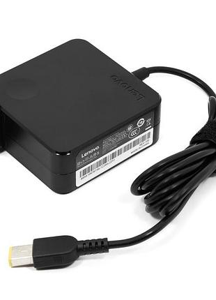 Блок живлення для ноутбука lenovo 20v 3.25a 65w square (cube) (ad107022)