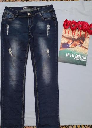Джинсы джинси женские размер 48 / 14 стрейчевые