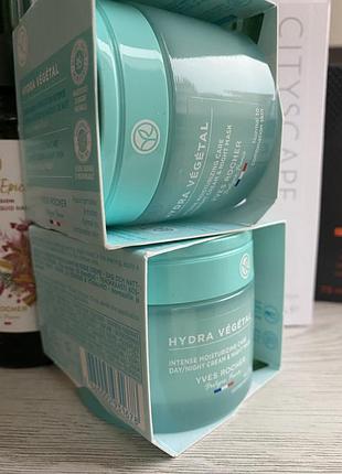 Зволожуючий крем для обличчя гідра вежеиаль hydra yves rocher2 фото