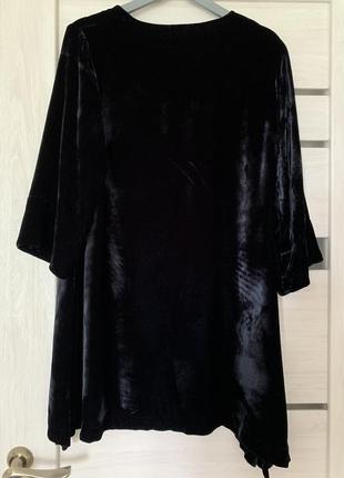 Grizas дизайнерская бархатная туника