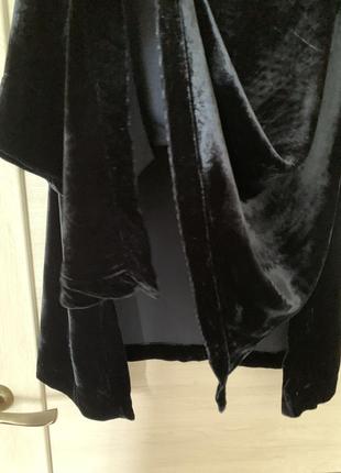 Grizas дизайнерская бархатная туника