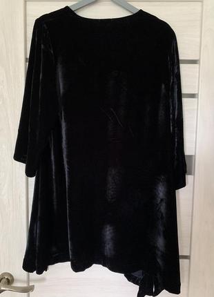 Grizas дизайнерская бархатная туника