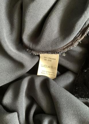 Grizas дизайнерская бархатная туника