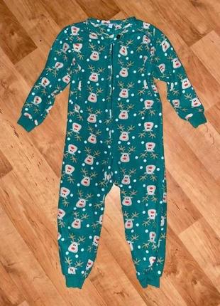 Флисовая пижама кигуруми на 5-6 лет