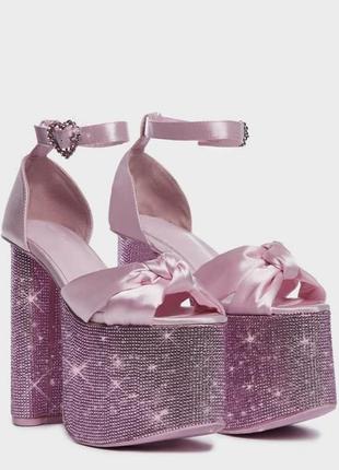Sugar thrillz heels / босоножки на платформе y2k style dollskill