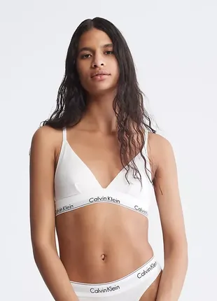 Комплект котонового белья от calvin klein, размер s
