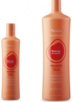 Шампунь против выпадения волос fanola vitamins energy