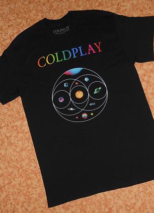 Футболка coldplay/music of the spheres/рок мерч
